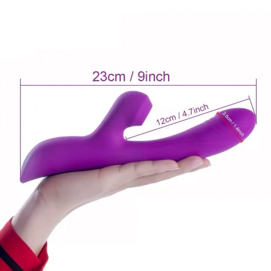 เครื่องสั่นกระต่าย คลิตออรัลดูด G Spot เครื่องทำความร้อนแบบชาร์จไฟได้10 รูปแบบการสั่นสะเทือนและ 3 รูปแบบการดูด เครื่องสั่นกระต่าย คลิตออรัลดูด G Spot เครื่องทำความร้อนแบบชาร์จไฟได้10 รูปแบบการสั่นสะเทือนและ 3 รูปแบบการดูด