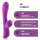 เครื่องสั่นกระต่าย คลิตออรัลดูด G Spot เครื่องทำความร้อนแบบชาร์จไฟได้10 รูปแบบการสั่นสะเทือนและ 3 รูปแบบการดูด เครื่องสั่นกระต่าย คลิตออรัลดูด G Spot เครื่องทำความร้อนแบบชาร์จไฟได้10 รูปแบบการสั่นสะเทือนและ 3 รูปแบบการดูด