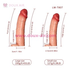 ปลอกเสริมเสียว รุ่น LM-T807 คงรูปไม่เสียทรง ปราศจากลาเท็กซ์